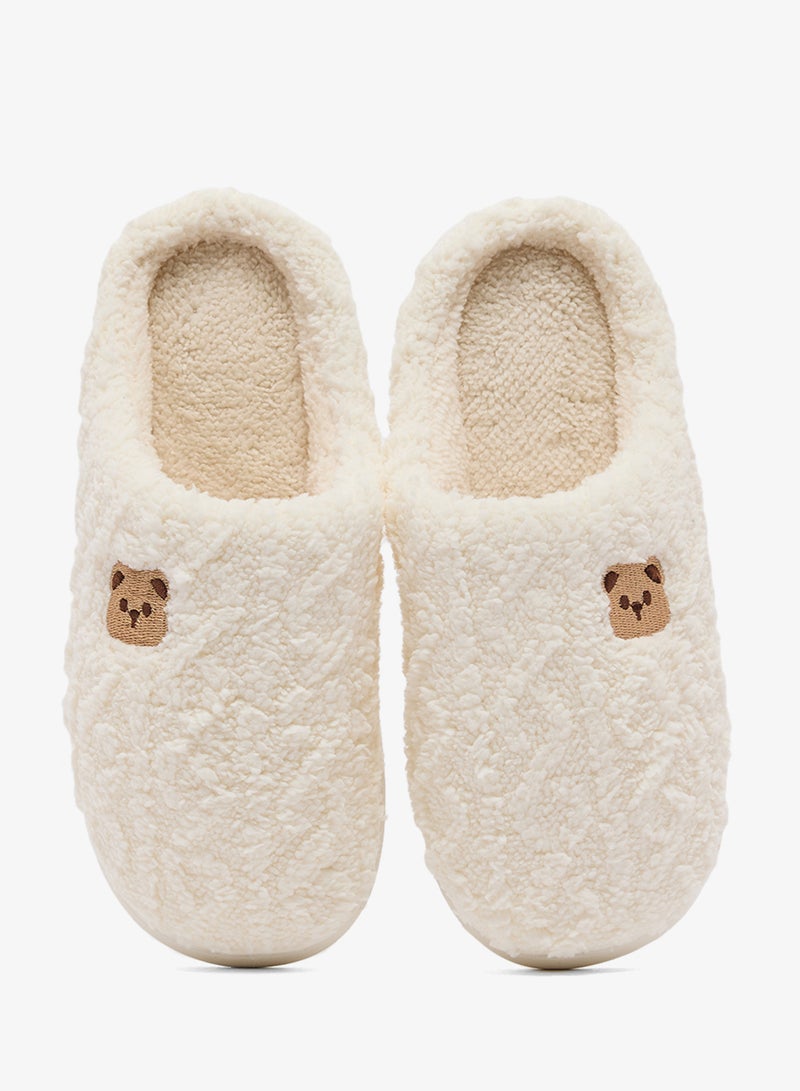 Ginger Printed Cozy Bedroom Slippers - Image 4