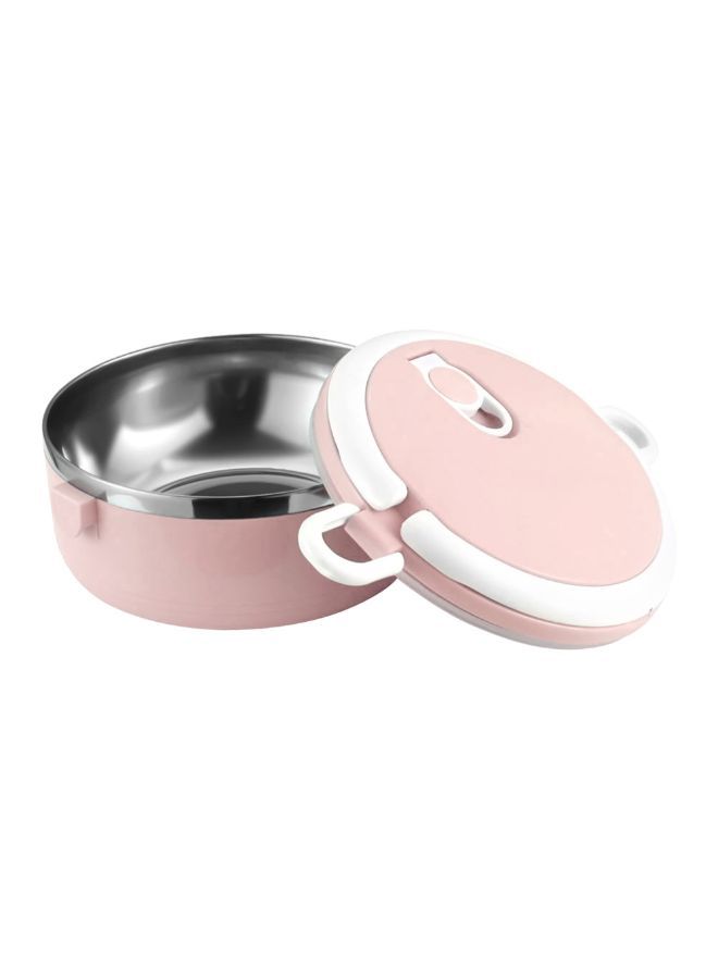 NIBEMINENT Single Layer Insulated Bento Lunch Box Pink - Image 3