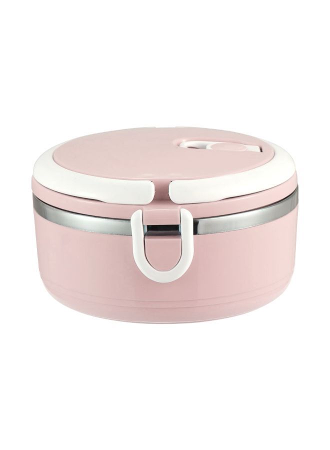 NIBEMINENT Single Layer Insulated Bento Lunch Box Pink - Image 2