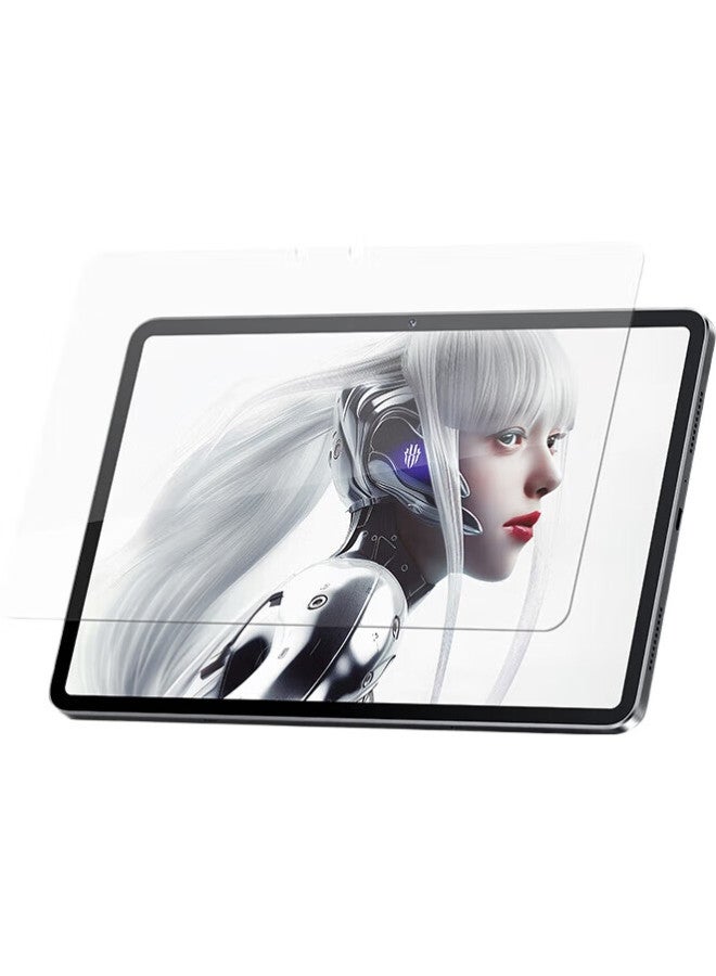 Nubia Red Devil Nubia Red Magic Gaming Tablet Pad Tempered Glass Screen Protector, Compatible With Red Magic Gaming Tablet Pro, High-Definition, High-Transparency, Auto-Adhesive, Scratch-Resistant Protection - Image 2