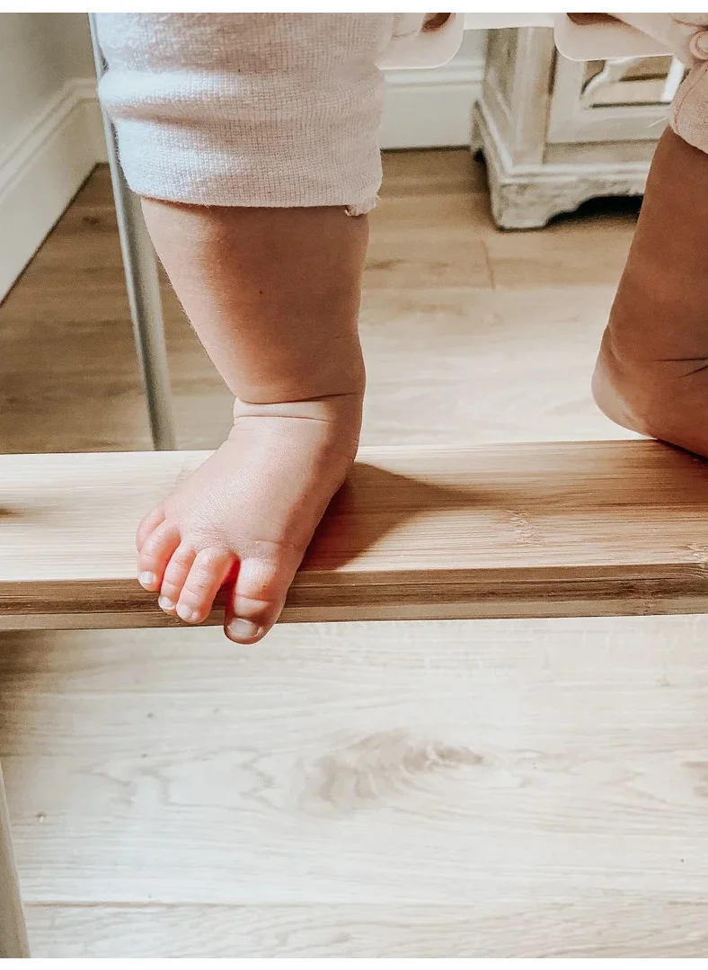 Bebek Özel Baby Special High Chair Footrest Support - Compatible with Ikea, E Bebek, Baby Plus Star, Faros Orzo