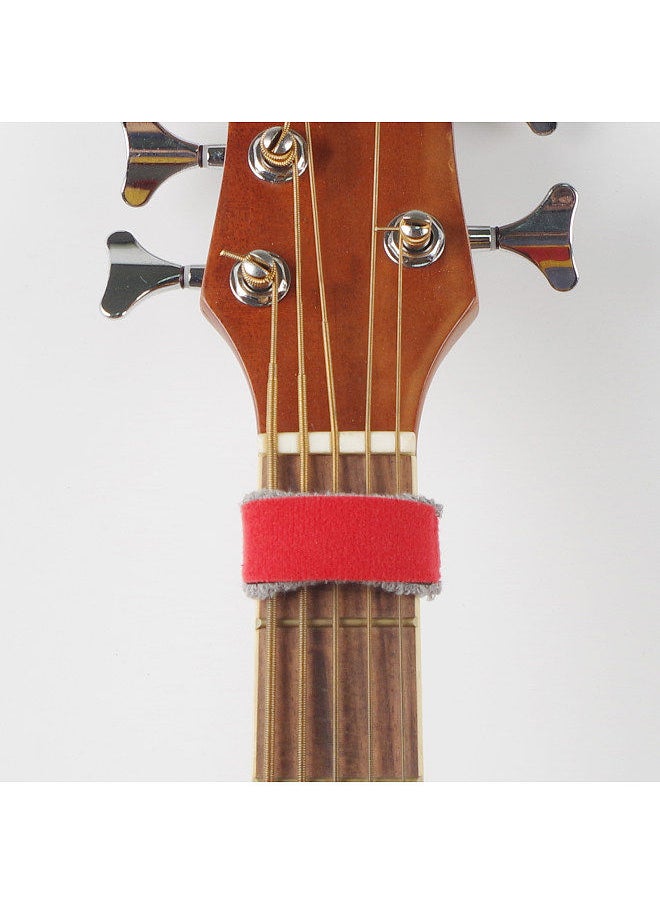 Muting Strap Guitar Bass Muter Fretboard Wraps String Dampener Noise Reducer Dampener Guitar/Bass String Mute Universal for String Acoustic Electric Classic Guitar String Instrument