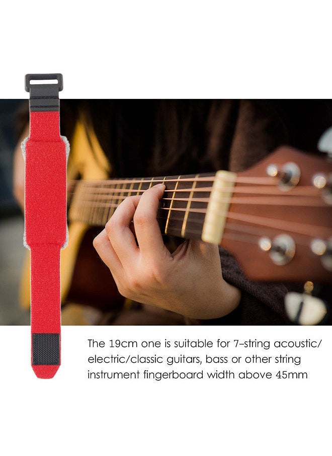Muting Strap Guitar Bass Muter Fretboard Wraps String Dampener Noise Reducer Dampener Guitar/Bass String Mute Universal for String Acoustic Electric Classic Guitar String Instrument