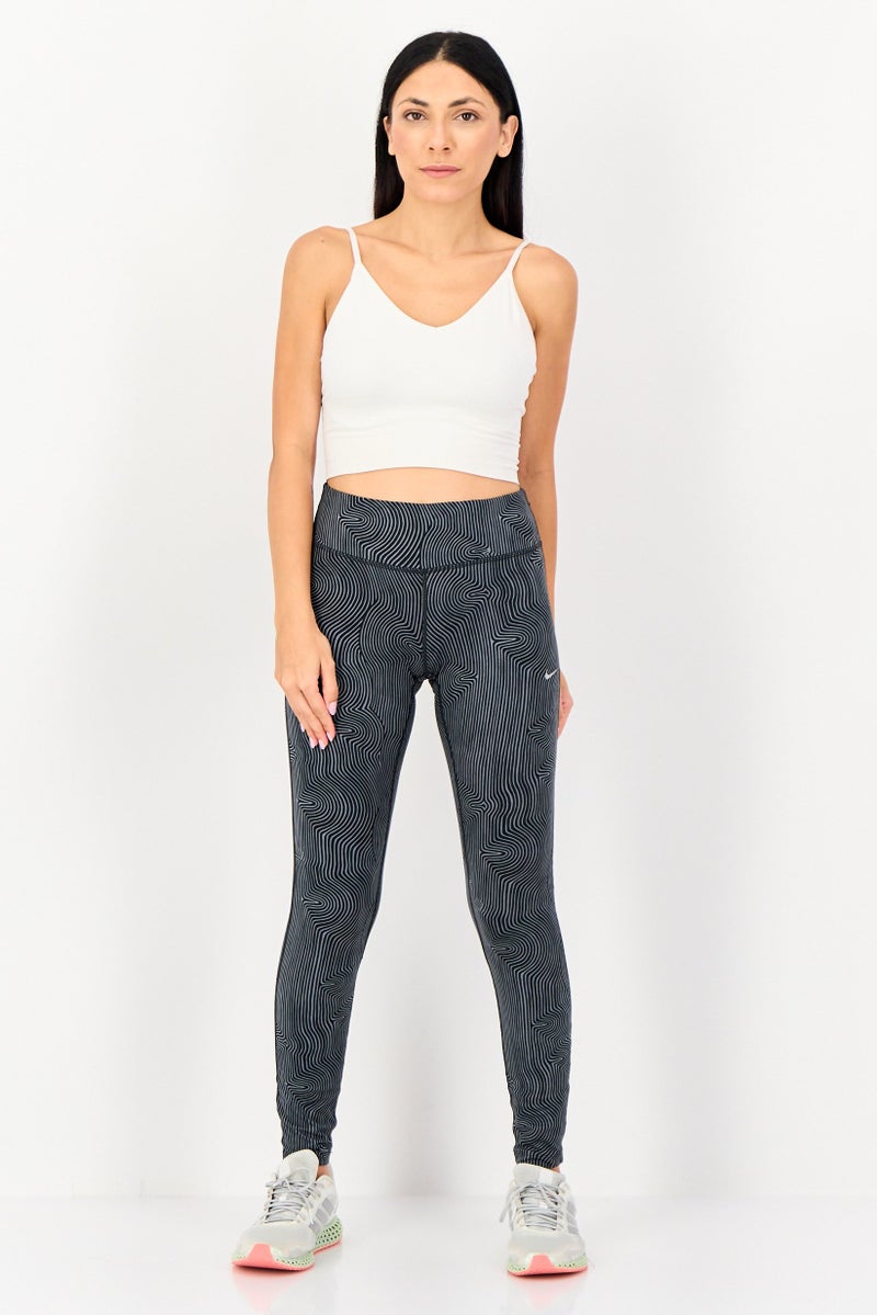 Nike Women Sportswear Fit Training Leggings, Black - Image 3