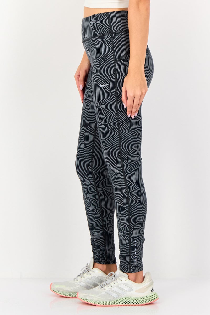 Nike Women Sportswear Fit Training Leggings, Black - Image 2