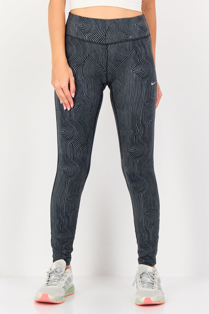 Nike Women Sportswear Fit Training Leggings, Black - Image 1