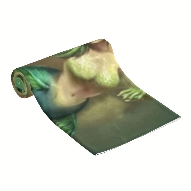 Green Mermaid Beach Towel 75x150 cm Super Absorbent Quick Drying Lightweight Soft Swimming Towel for Beach Outdoor Camping Travel - Image 2