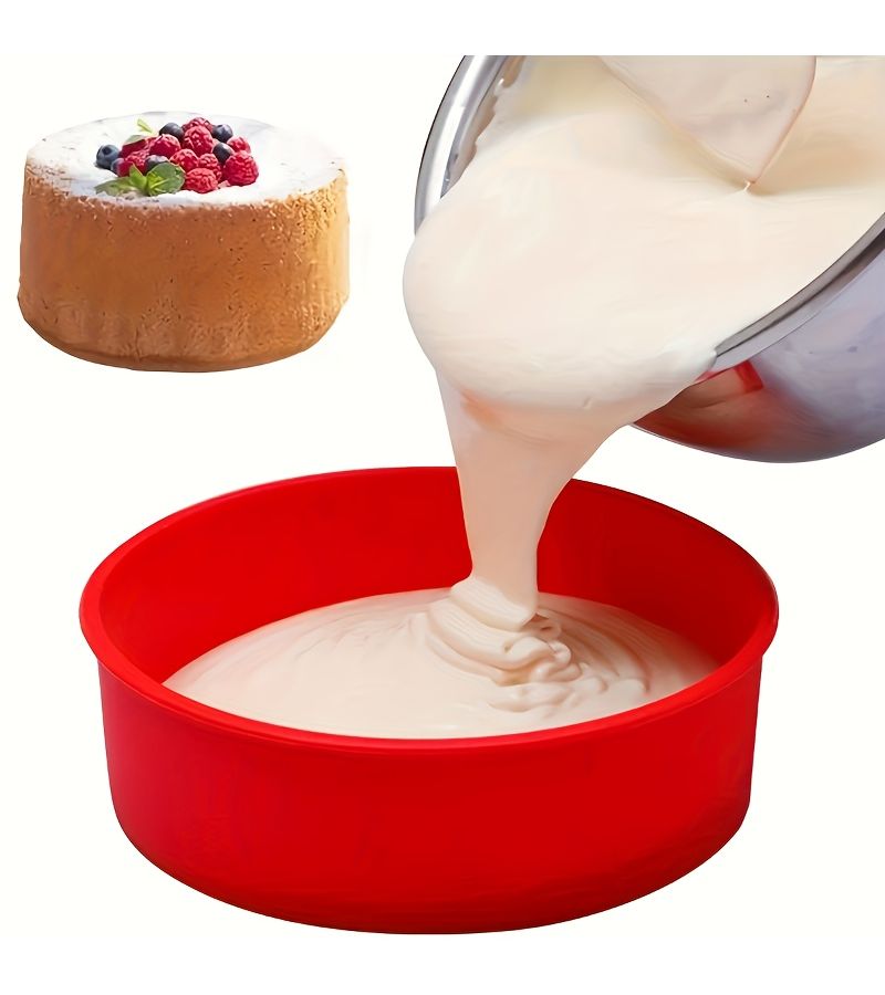 Silicone Cake Pan 4 Inches Baking Mold Kitchen Tool Oven Accessory - Image 2