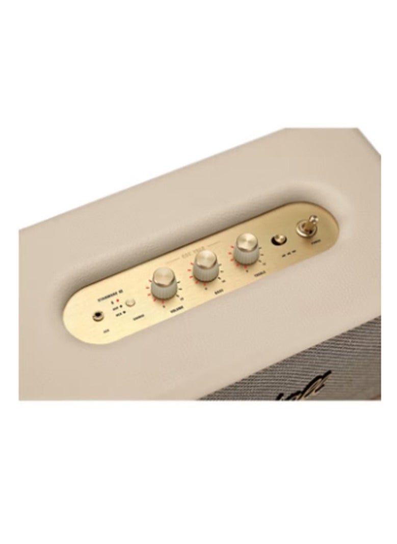 مارشال - Stanmore III 60W مكبر الصوت اللاسلكية المنزلية المتقدمة ، مع بلوتوث 5.2 ومدخلات متعددة - التمتع الصوت التوقيع ( كريم اللون ) كريم - Image 1