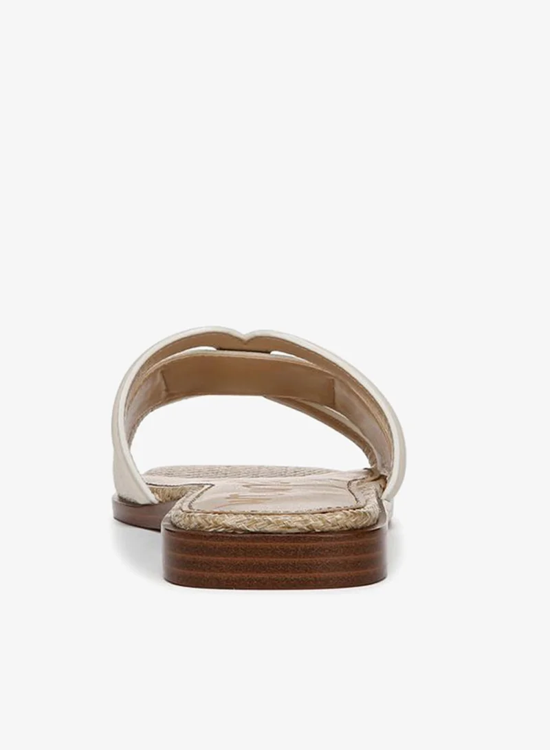 Sam Edelman WHITE Irina Slide Sandal for Women | Best Price UAE