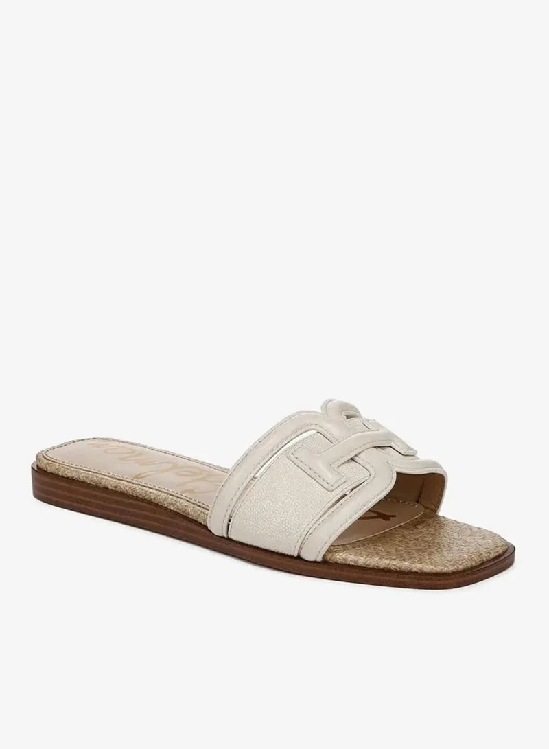 Sam Edelman WHITE Irina Slide Sandal for Women | Best Price UAE