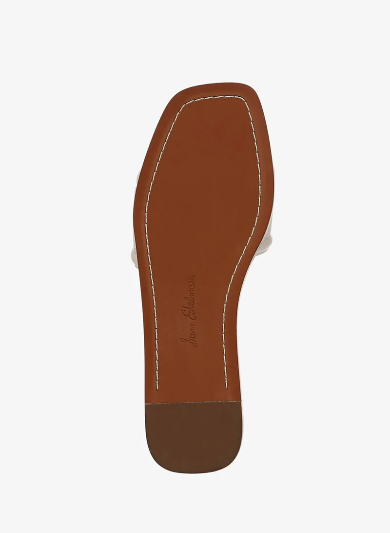 Sam Edelman WHITE Irina Slide Sandal for Women | Best Price UAE