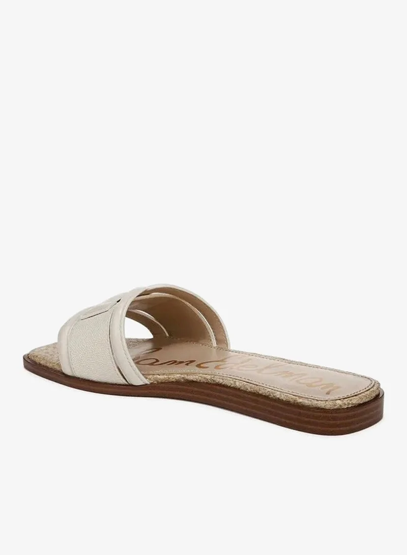Sam Edelman WHITE Irina Slide Sandal for Women | Best Price UAE