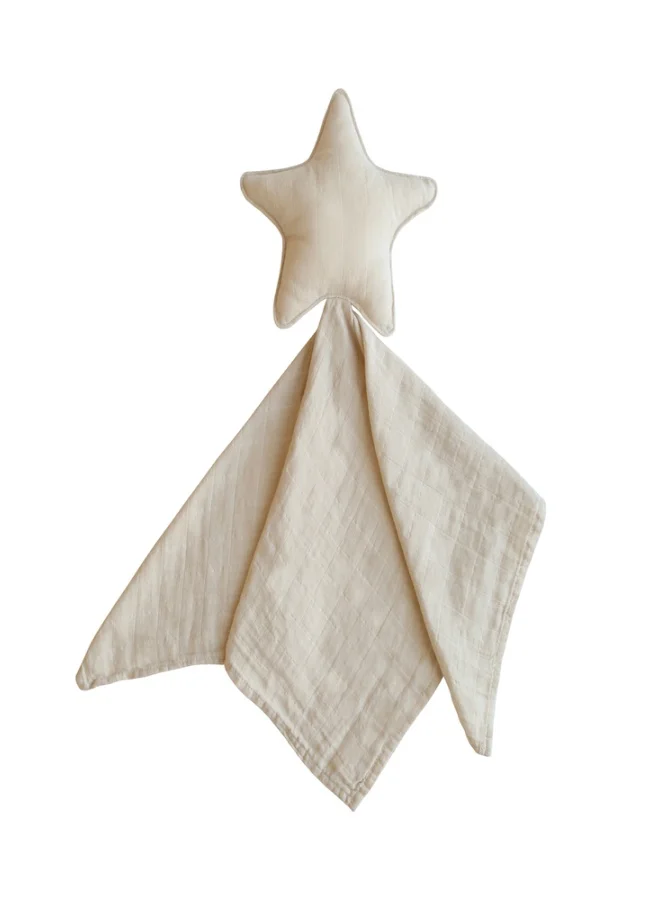 mushie Lovey Blanket Star Fog