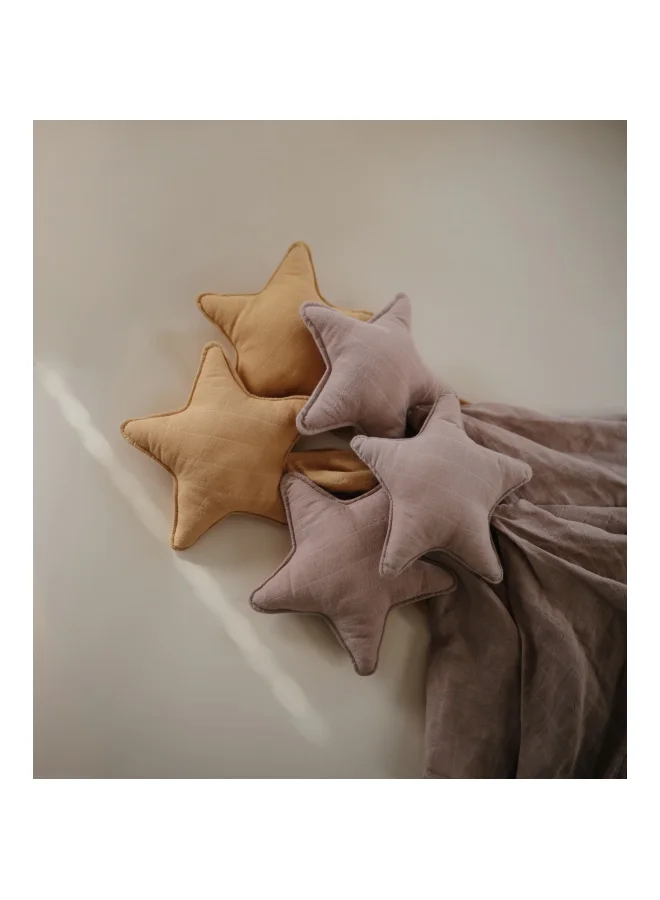 mushie Lovey Blanket Star Fog