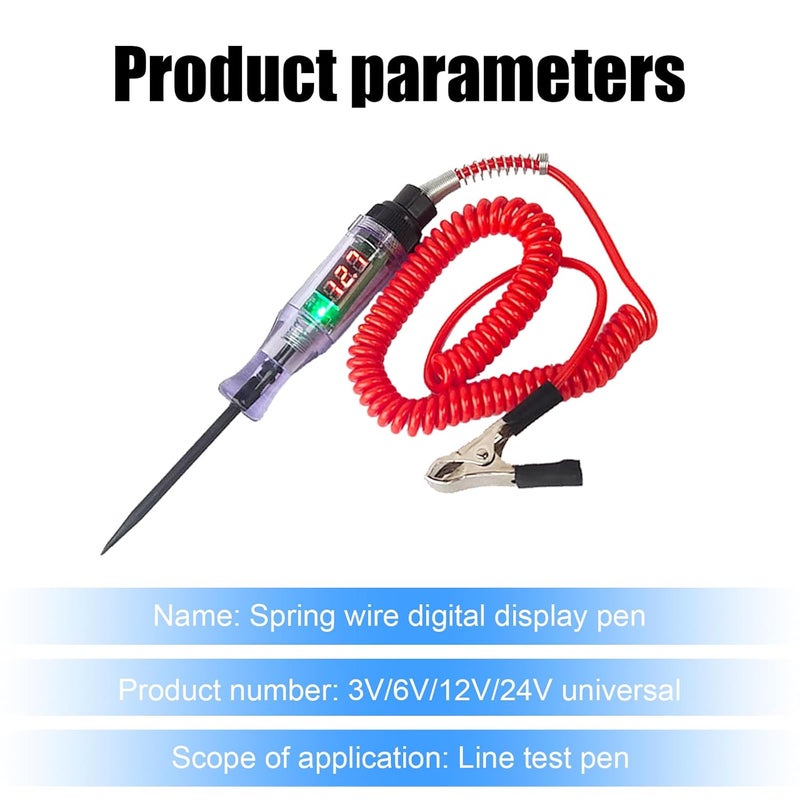 Sodcay Car Digital Electric Pen Circuit Tester - Image 3