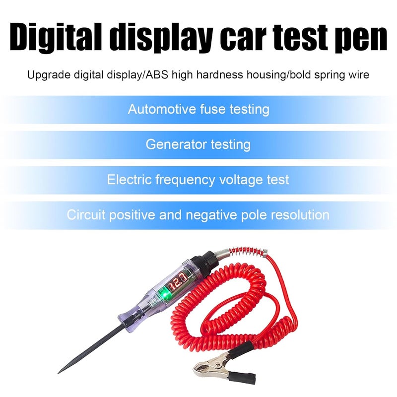 Sodcay Car Digital Electric Pen Circuit Tester - Image 4