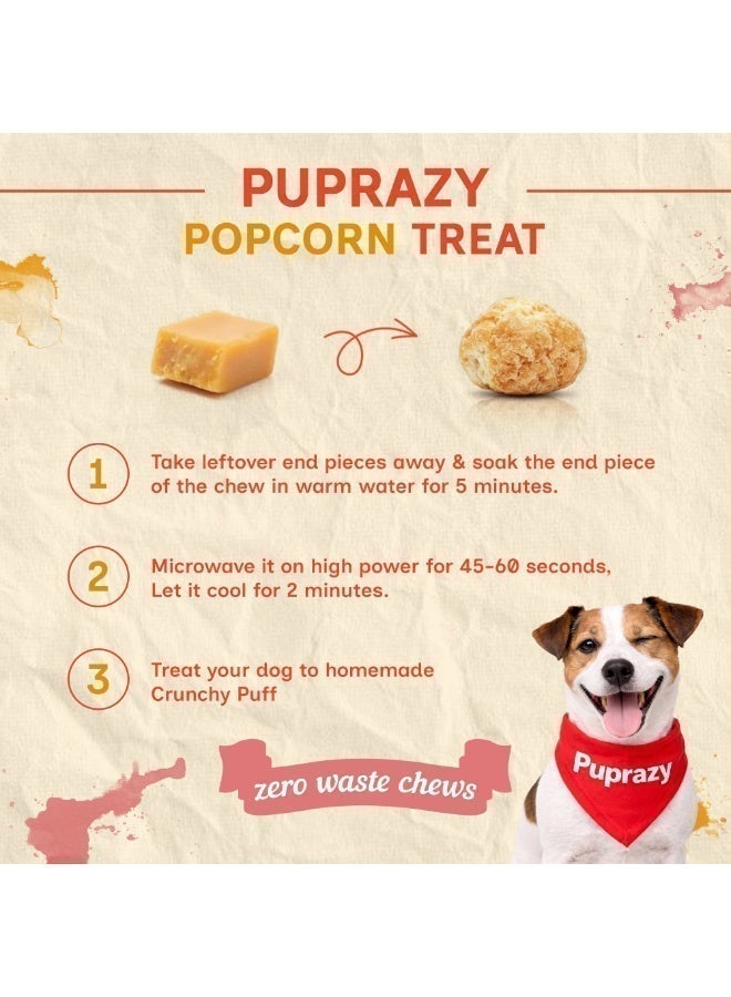 PUPRAZY Yak Cheese Himalayan Dog Chew Bars- Natural cheese Flavor| Clean, Long-lasting Veg Dental dog treat - Image 5