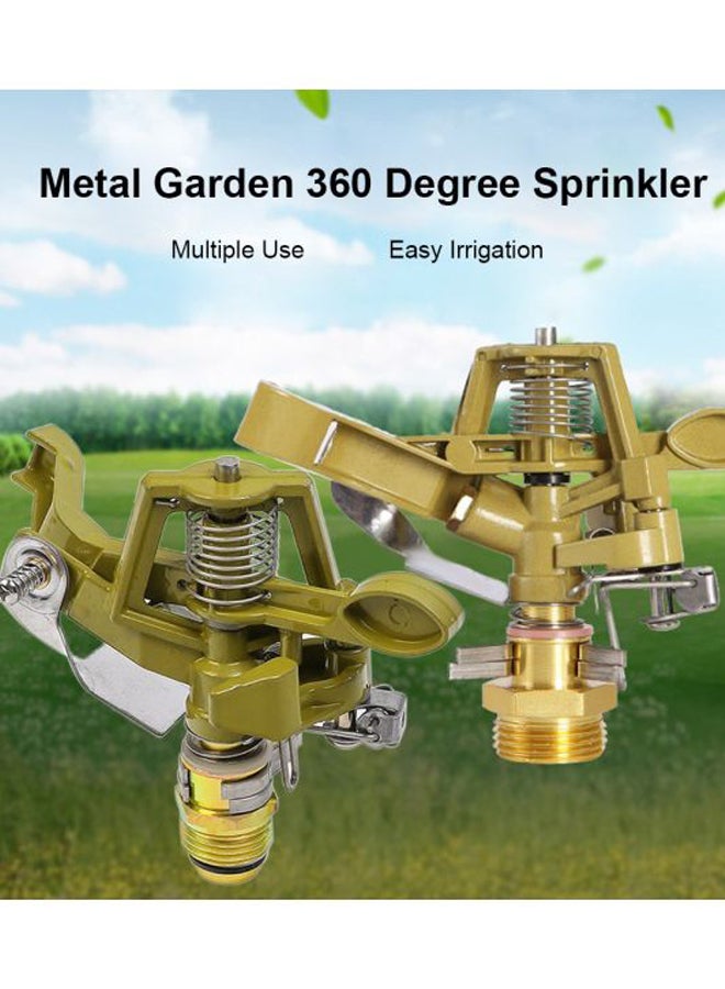 Loquat 360-Degree Garden Sprinkler Green 11.5x10cm  - Image 4