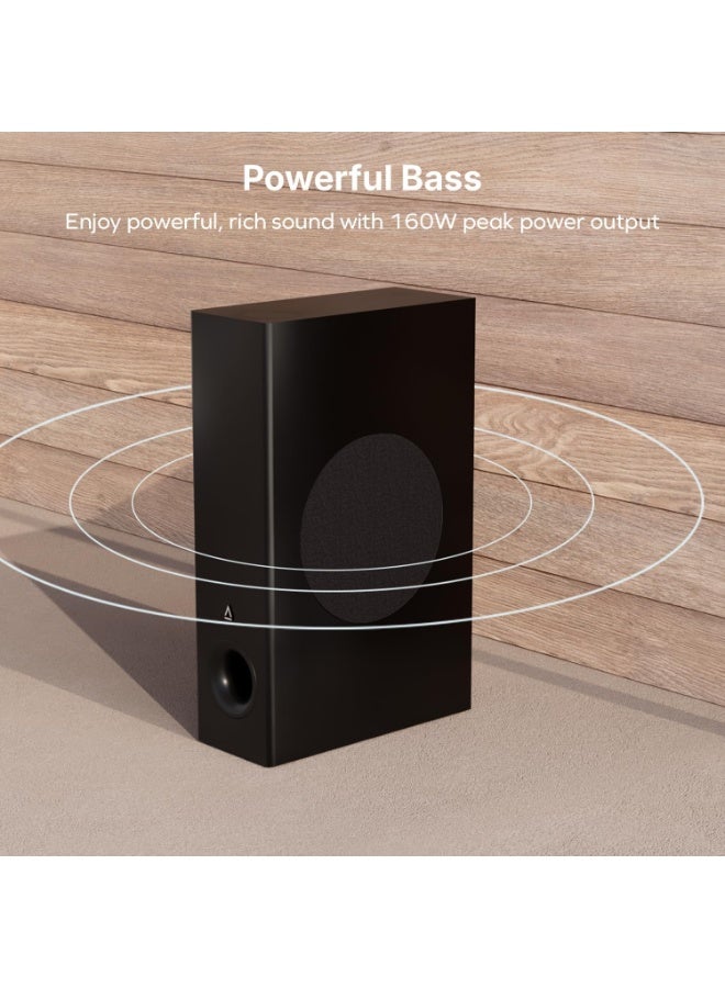 Creative Stage Pro - 2.1 Soundbar with Dolby Audio, HDMI, Bluetooth 5.3, USB Audio, For TV, PC and mobile - Image 4