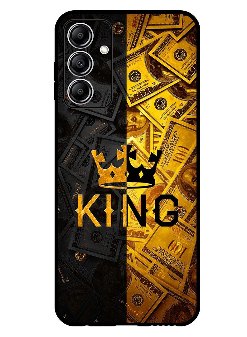Theodor Protective Case Anti Scratch Shock Proof Bumper Cover For Samsung Galaxy A35 King Gold - Image 1
