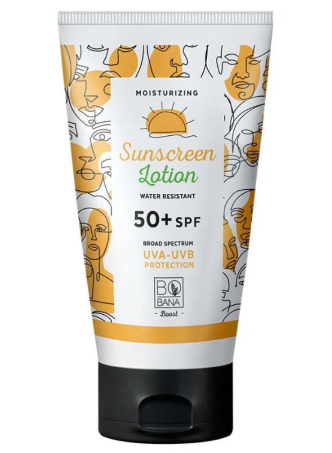 Sunscreen Lotion SPF 50+ (150ml) - Water Resistant for Beach & Pool