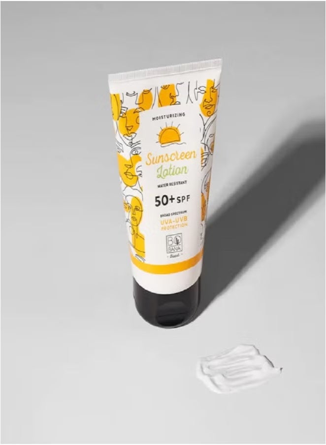 Sunscreen Lotion SPF 50+ (150ml) - Water Resistant for Beach & Pool