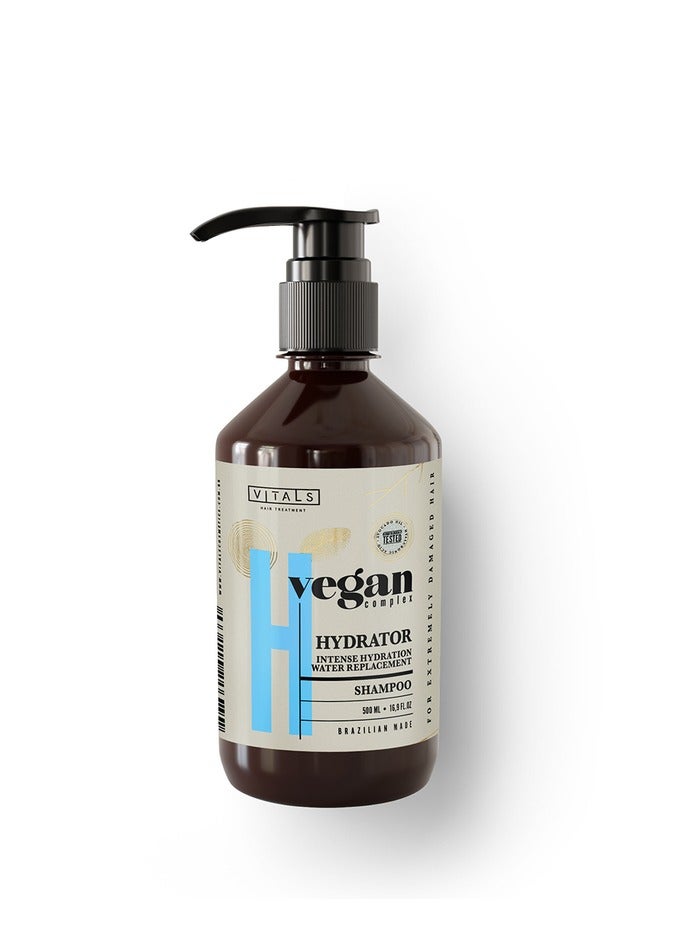 VITALS Daily Moisturizing After Treatment Set Shampoo 500ml Mask 500ml Serum 100ml - Image 3