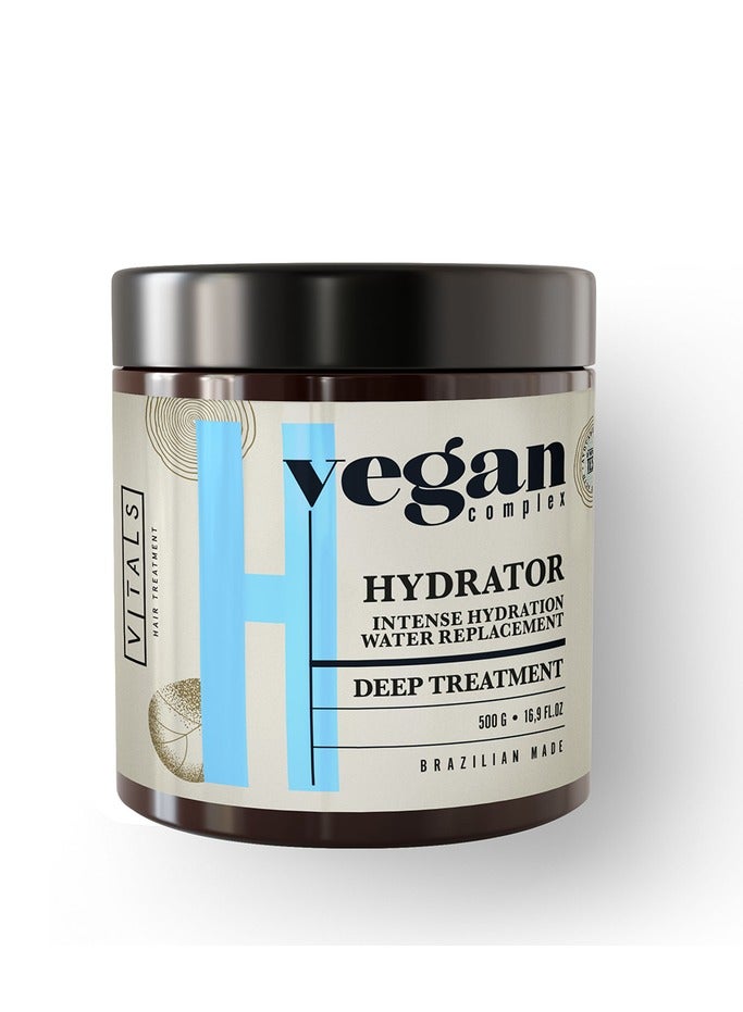 VITALS Daily Moisturizing After Treatment Set Shampoo 500ml Mask 500ml Serum 100ml - Image 5