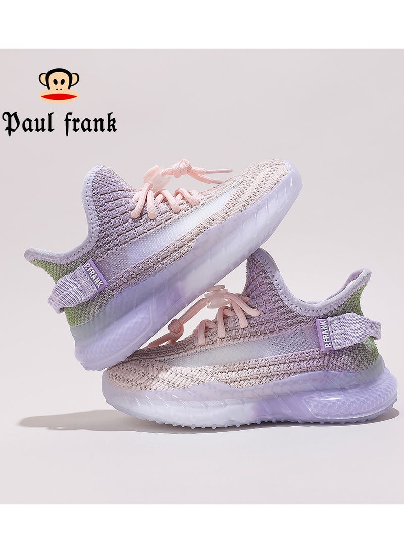 Paul Frank - Children's Color Blocking Splicing Coconut Shoes Versatile Sports Shoes - Image 1