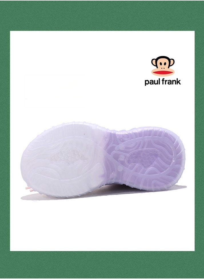 Paul Frank - Children's Color Blocking Splicing Coconut Shoes Versatile Sports Shoes - Image 1
