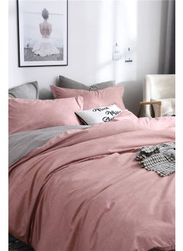 Alla Turca Double Ranforce Double Sided Duvet Cover Set - Without Sheets -Powder/gray  - Image 2