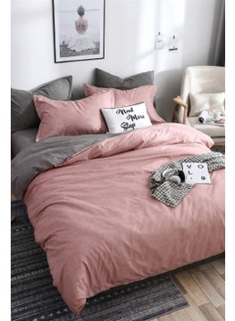 Alla Turca Double Ranforce Double Sided Duvet Cover Set - Without Sheets -Powder/gray  - Image 1