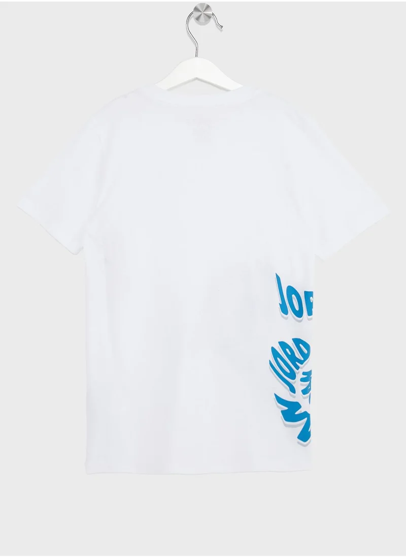 Jordan Youth Jordan Warped Galexy T-Shirt