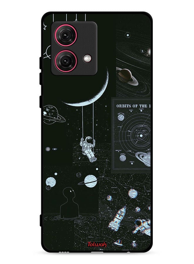Tolwak Motorola Moto G84 5G Protective Case Cover Orbits Of The Planets - Image 1