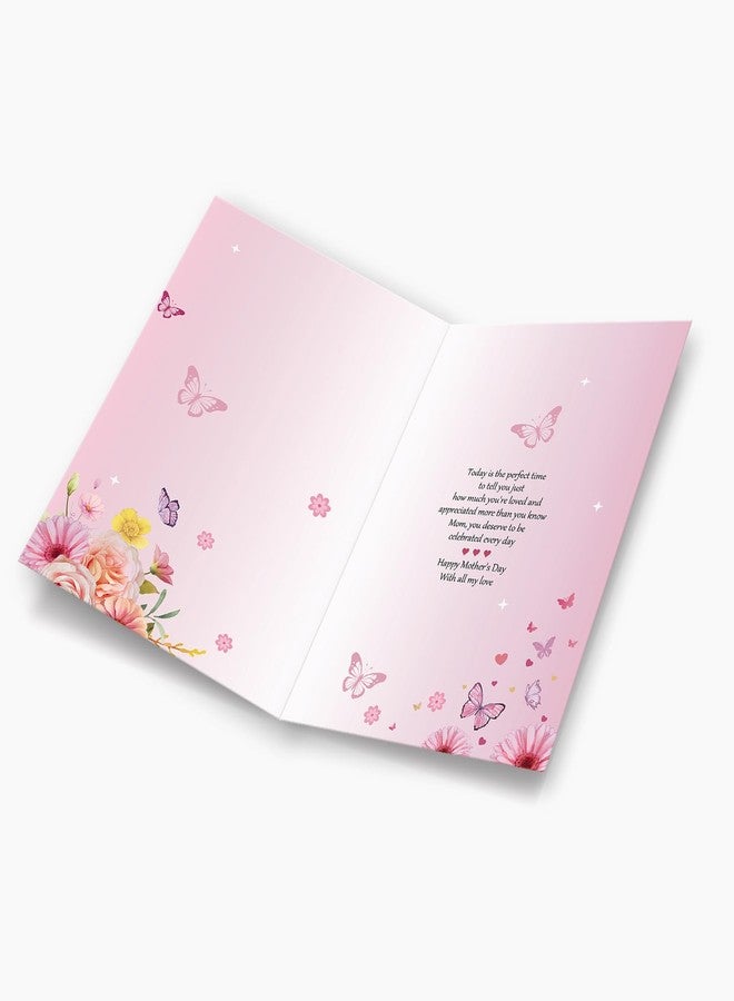 ATTLVV Mothers Day Gifts from Daughter，Happy Mothers Day Card,8x5.3 Inches,Quick-Dry,Eco-Friendly - Image 2