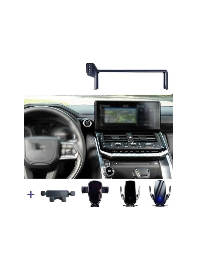 erorex Car Phone Holder for Toyota Land Cruiser LC300 2022-2023, Car Phone Holder Screen Fixed Base Mobile Phone Mount  - Image 3