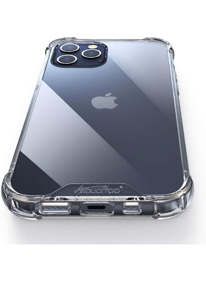 جراب iPhone 16 Pro - غطاء شفاف مقاوم للصدمات من مادة TPU بزوايا معززة | جراب واقي شفاف من King Kong Armour - Image 3