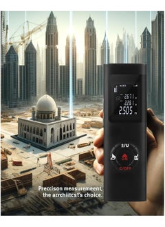 General Laser Rangefinder, 40M/131ft Digital Laser, Rechargeable Rangefinder for Distance, Area and Volume Measurement  - Image 2