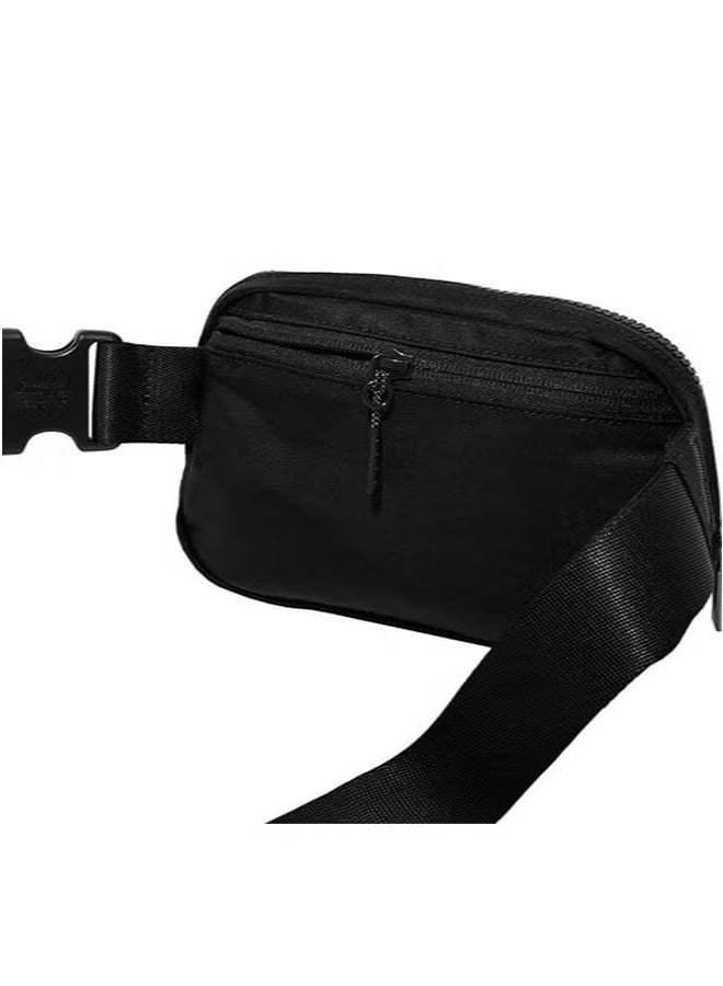 Lululemon Everywhere Belt Bag, Compact Crossbody Bag with Zippered Pockets, Exterior Pocket, and Interior Essentials Storage for On-the-Go Convenience - Black - Image 4