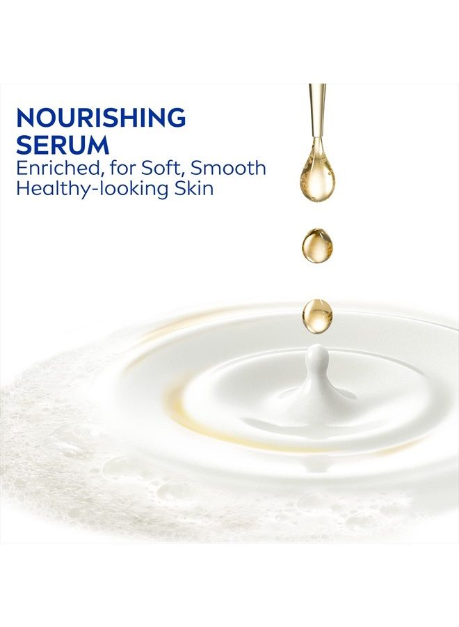 Nivea غسول الجسم المغذي مع سيروم مغذي، 20 أونصة سائلة - Image 4