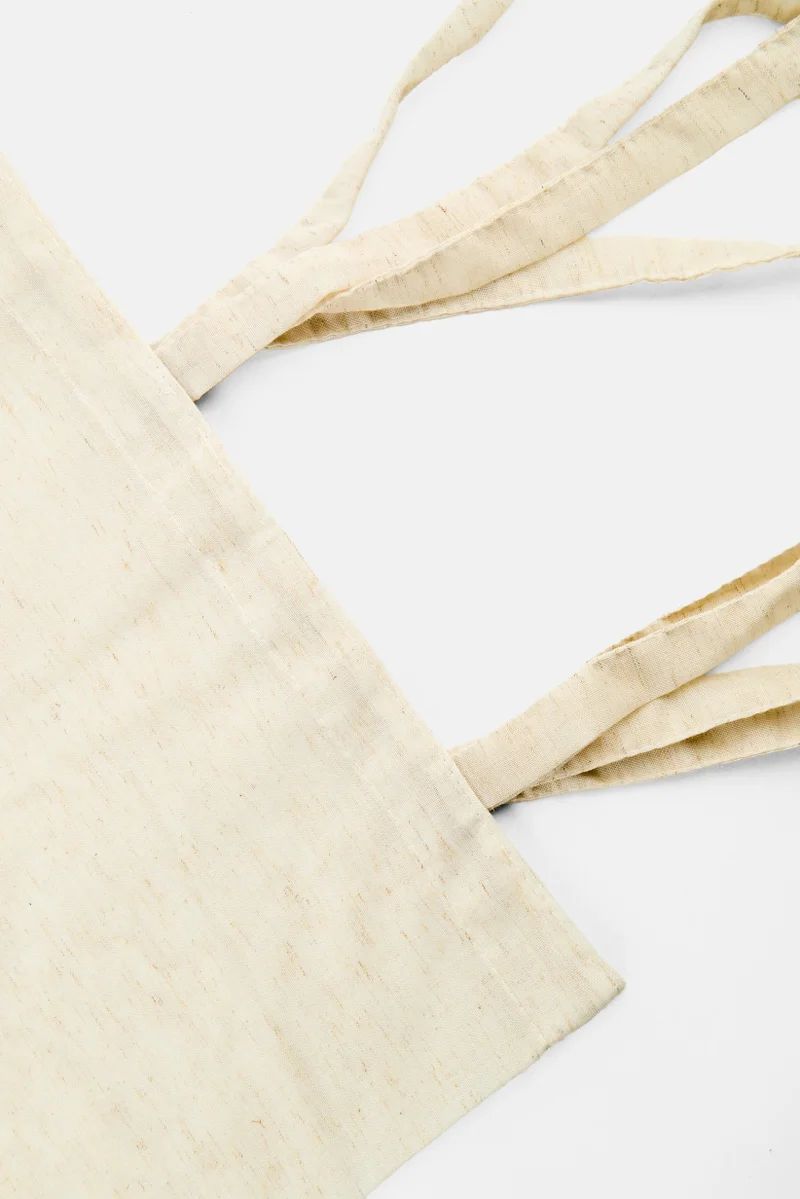 Muy Mucho Plain Linen Microfiber Curtain 130 x 240 W cm, Cream