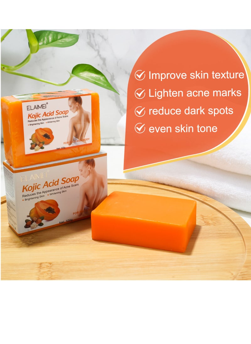 Kojic Acid Soap For Face and Body 100g