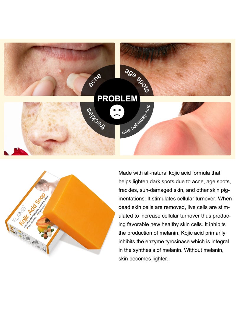 Kojic Acid Soap For Face and Body 100g