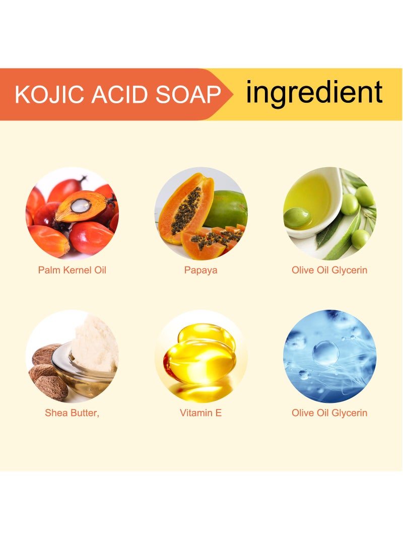 Kojic Acid Soap For Face and Body 100g
