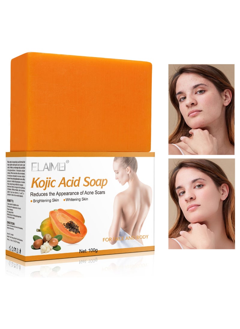 Kojic Acid Soap For Face and Body 100g