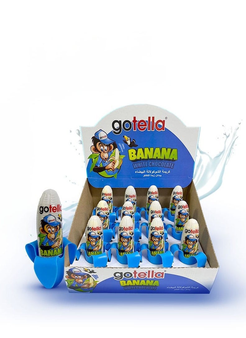 gotella Banana White Chocolate Spread 55 gm pack 12 pieces - pzsku/Z4FA9F33A95FC800ADECFZ/45/_/1736610618/cc9c48da-5469-44f1-a7ee-d3e64e17fdc3