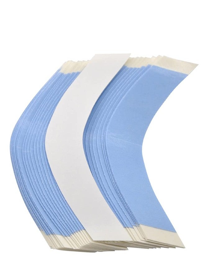 coloryoung Wig Tape Strips 36 Pieces Double Sided Bonding Clear Adhesive Tape for Lace Wig Toupee Hairpiece(A Contour) - Image 2
