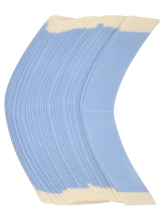 coloryoung Wig Tape Strips 36 Pieces Double Sided Bonding Clear Adhesive Tape for Lace Wig Toupee Hairpiece(A Contour) - Image 1