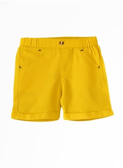 Cool & Classic: Boys' Durable Woven Cotton Shorts Stylishly Breathable